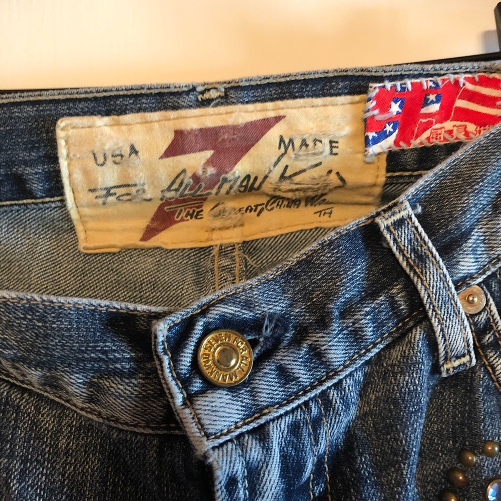 7 for all Mankind embellished jeans
